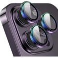 thumbnail image 1 of MARVA Protector de Lente Cámara,para iPhone 13 Pro Max Pantalla Cubierta Vidrio Templado 9H con Anillo Metal para Escudo (Vistoso, 1 PACK) Vistoso PACK, 1 of 1