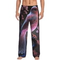 thumbnail image 2 of Lsque Bird6 Print Men's Pajama Pants, Lounge Pant - Comfortable Home Wear,Elastic Waistband, Stylish Design-X-Large, 2 of 9