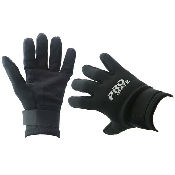 Promate 1.5mm Scuba Dive Gloves w/ Amara Palm for Scuba Diving Boating Snorkeling Size- M
