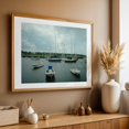 thumbnail image 5 of Boats in Southport - Fairfield Connecticut Photography Harbor Boat Ocean Coastal Water Scenic Landscape Unframed Wall Art Print 40 x 60 inches, 5 of 7