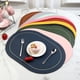 thumbnail image 5 of Chic PU Leather Placemats for Table Decoration 6Pcs Set in Various Colors, 5 of 11