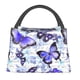 thumbnail image 1 of Fotbe Butterflies Bolsa Térmica Portátil con Estampado, Bolsa de Entrega de Alimentos Aislada, Bolsa Reutilizable de Gran Capacidad para Comidas y Supermercado, 1 of 6