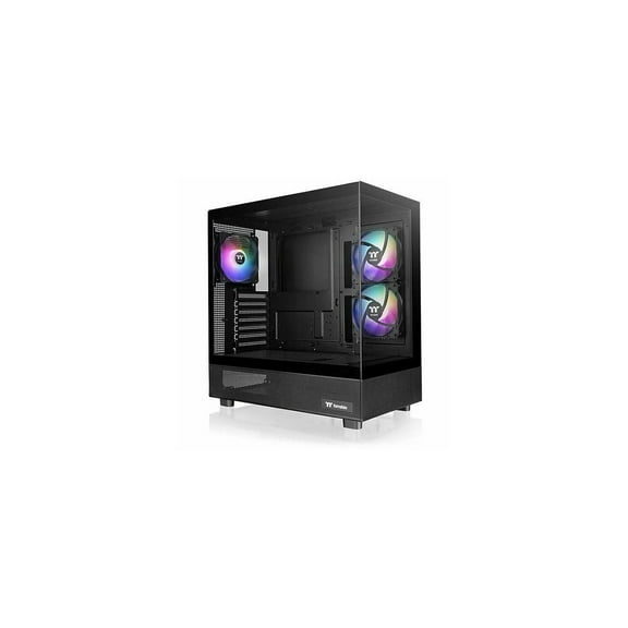 View 270 Plus TG ARGB Black Mid Tower E-ATX Case; 3x120mm ARGB Fans Included; Support Up to 360mm Radiator; Front & Side Dual Tempered Glass Panel; CA-1Y7-00M1WN-01; 3 Year Warranty
