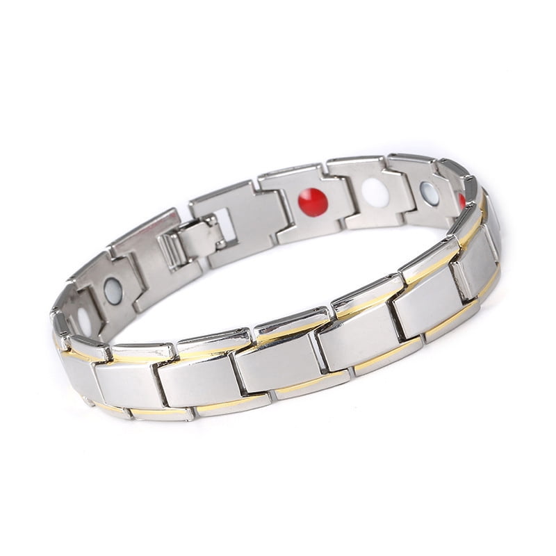 Men's Magnetic Ions Therapy Energy Bracelet 