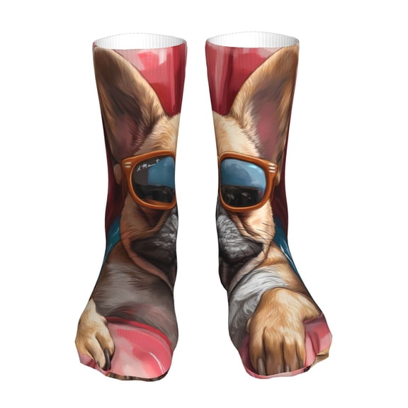 Kdxio French Bulldog In Sunglasses 标题