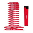 thumbnail image 3 of Diablo Assorted in. Bi-Metal Reciprocating Saw Blade Set Multi TPI 14 pc., 3 of 6