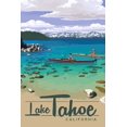 thumbnail image 4 of Lake Tahoe, California, Kayakers in Secret Cove (19x27 inches, Premium 500 Piece Jigsaw Puzzle for Adults and Family, Made in USA), 4 of 4