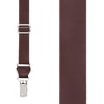 thumbnail image 2 of Suspender Store Plain Leather Suspenders - 1-Inch Wide Straps - Clip - 3 Colors & 3 Sizes, 2 of 4
