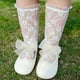 thumbnail image 2 of Calcetines de encaje hasta la rodilla para niña, medias de tubo, malla de encaje de princesa, moda de verano, nuevo estilo, 2 of 3
