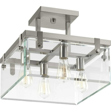 

Progress Lighting Glayse P3500900 Semi Flush Mount Light