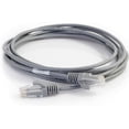 thumbnail image 2 of C2G 8ft Cat6 Snagless Unshielded (UTP) Slim Ethernet Network Patch Cable - Gray - patch cable - 8 ft - gray, 2 of 2