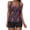 Multicolor#2, variant on Yuanlook Women's 2 Piece Tankini Set V Neck Twist Cutout Ruched Waist Top with Boyshorts Size S-XXL