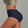 thumbnail image 3 of Womens Underwear Seamless V Cut Ice Silk Panties No Show Soft Stretch, 3 of 4