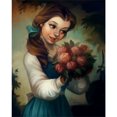 thumbnail image 2 of Cuadros Decorativos Kit de pintura al óleo de princesa por números DIY pintura acrílica sobre lienzo artesanal (B1927) Tmvgtek embutido en tela, 2 of 9