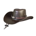 thumbnail image 1 of Sombrero de vaquero Yinane Sombrero de jazz Café, 1 of 8