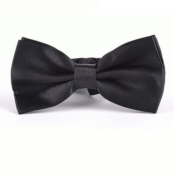 Joefnel Classic Solid Color Men's Bowtie - Adjustable Necktie for Tuxedo, Wedding, and Party