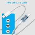 thumbnail image 5 of iPhone 16 15 Charger Fast Charging Type C Chargers USB C Charger Block iPhone 16 Chargers with 10FT Cable for IPhone16/15/Plus/Pro/Max,For ipad 13/12.9/11/10.9/Air 6/5/4/Mini 6th 8.3 Inch,for Samsung, 5 of 6