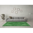 thumbnail image 3 of Ahgly Company Indoor Square Persian Emerald Green Traditional Area Rugs, 8' Square, 3 of 4