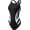 Black/White, variant on TYR Girls' Phoenix Maxfit Back Swimsuit
