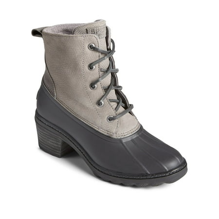 

SPERRY SALTWATER HEEL LEATHER Winter Boots Grey