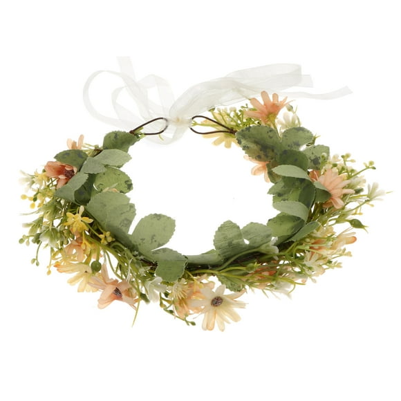 1Pc Simple Fresh Garland Headband Women Wreath Headpiece Elegant Hair Ornament