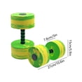 thumbnail image 4 of ICQOVD Stress Relief EVA Floating Dumbbells Water Exercise Equipment, 4 of 6