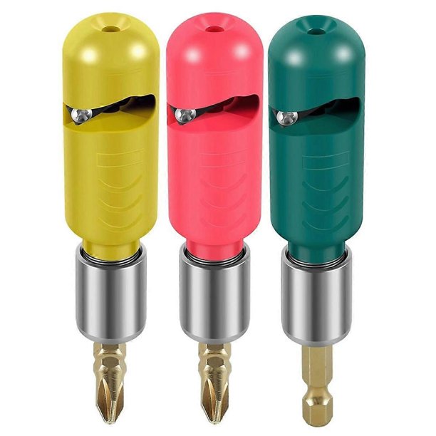 3Pcs Electric Wire Stripper Metal Cable Stripping Tool for Power Drill Driver Wire Stripping 2.5/4.0/6.0