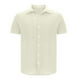 thumbnail image 4 of Blusa y camisa de manga corta con cuello vuelto para hombre, color liso, informal, holgada, con botones, de poliéster, 4 of 7