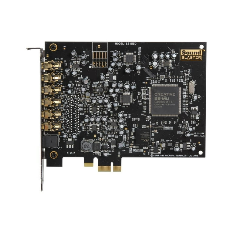新品未開封　サウンドカード　Sound Blaster Audigy Rx Sound Blaster Audigy Rx - 最大24bit/192kHzステレオ再生と