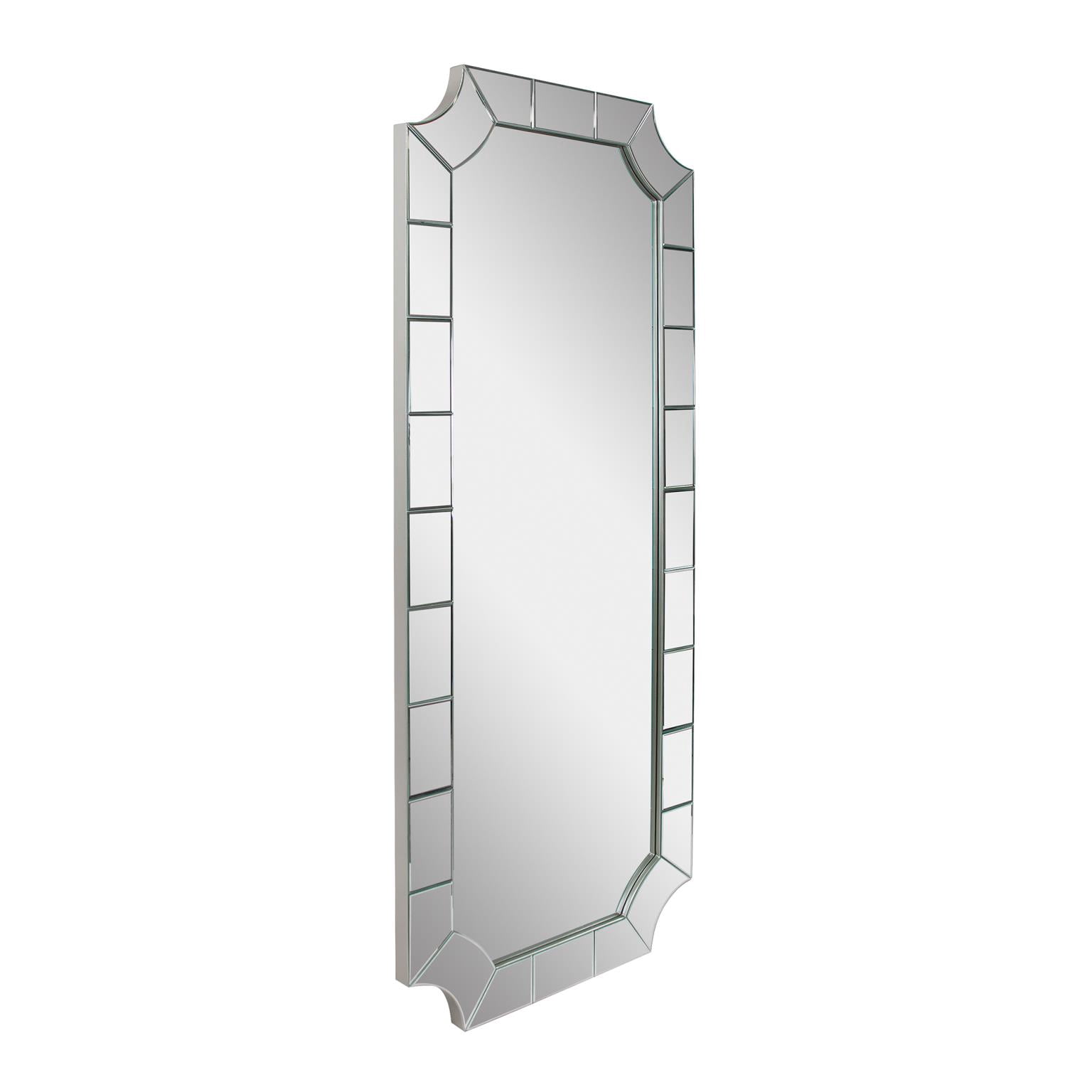 Tyler Dillon Full Length Mirror with Multi Beveled Mirrored Border 72"H x 30"W