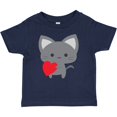 thumbnail image 3 of Inktastic Heart Cat Boys or Girls Baby T-Shirt, 3 of 5