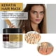 thumbnail image 3 of Mascarilla capilar con colágeno y proteína de queratina para cabello seco y dañado Tratamiento reparador con argán 100 g, 3 of 5