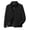 Black, variant on Men's Stand Collar Zip up Business Casual Jacket Windbreaker, Elastic Rib Cuffs Long Sleeve Slim Fit Coat with Snap Pockets, office Work Coat Outerwear Black