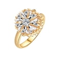 thumbnail image 3 of Anillo de Ansiedad Chapado en Oro Ajustable Anillo Abierto Anillo de Ansiedad Joyería de Fiesta Regalo de Cumpleaños Hombres y Mujeres, 3 of 7