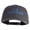 Charcoal, variant on US Air Force Navy Letter Embroidered Retro Cotton Blend Snapback Cap - Charcoal OSFM