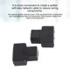 thumbnail image 4 of Divisor De Extensión De Red, 2 Paquete RJ45 Ethernet Cable Divisor Conector Adaptador De Red 1 A 2 Puertos Interfaz De Adaptador De Toma De Socket Femenino Distribuidor De Red De, 4 of 7