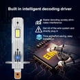 thumbnail image 4 of Becaristey 2pack/lot H1 LED Headlight Bulbs Globe Bulb Kit Lights H1 LED Headlight LED H1, 4 of 6