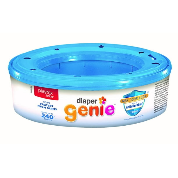 Diaper Genie Diaper Pail Refills, Unscented, 1 Pk, 240 Ct