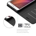 thumbnail image 3 of Cadorabo Case for Xiaomi RedMi NOTE 4 Cover in OXID BLACK magnetic closure, 3 of 5