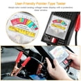 thumbnail image 6 of Imountek Battery Load Tester 6-12V Alternator & Battery Tester with Analog Display and User-friendly, 6 of 7