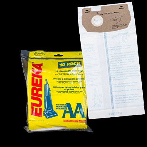 Style AA Vacuum Paper Bags 12pK Envirocare Eureka 58236 58236C 158SW 