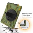 thumbnail image 7 of XYX Case for Samsung Galaxy Tab Active4 Pro/Tab Active Pro with 360 Degree Rotating, Hand Strap, Shoulder Strap for 10.1 inch SM-T540/SM-T547/SM-T636B, Camouflage, 7 of 7