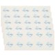 thumbnail image 2 of Box Seal Stickers Suitable For Gift Box Purposes In Sky-Blue Color For Birthday Celebrations And Weddings 50 Sheets, 2 of 4