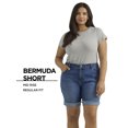 thumbnail image 3 of Lee® Women's Plus Mid Rise Bermuda Short, 3 of 10