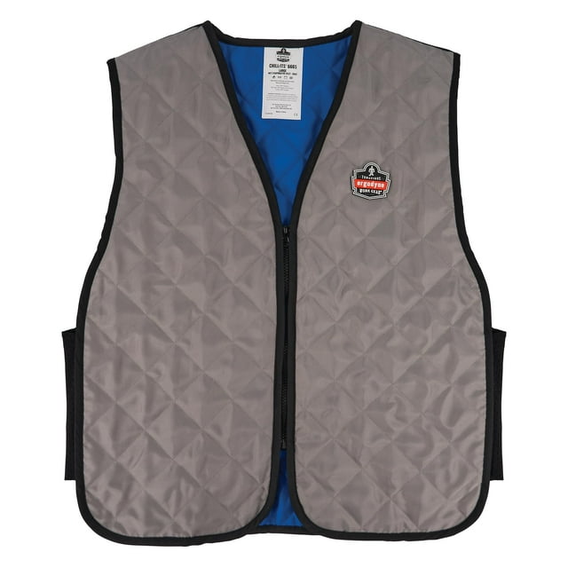 Chaleco refrigerante Ergodyne Polymer Zipper Grey XL