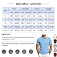 thumbnail image 3 of EANJE Polo Shirts for Men Waffle Short Sleeve Golf Shirts Casual 3 Buttons Solid Color Collared T Shirts Tops White L, 3 of 8