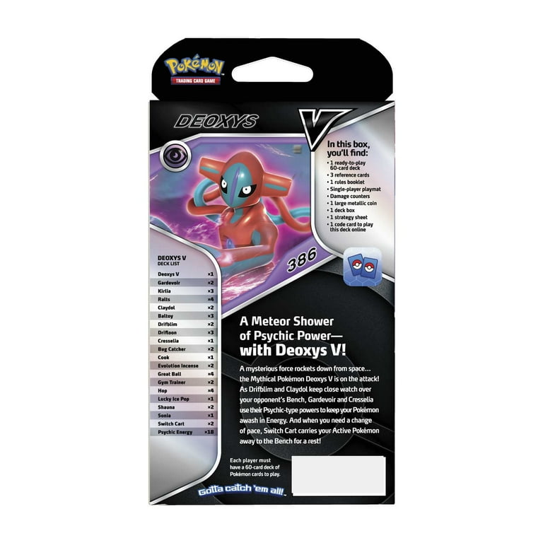 Pokmon Trading Card Games: Deoxys V Battle Deck - Walmart.com Pokmon Trading Card Games: Deoxys V Battle Deck - Walmart.com