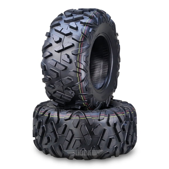 Wanda ATV/UTV Tires 25X10-12 25X10X12 6PR Bighorn Style 10376, Set 2
