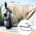 thumbnail image 4 of Methold Horse Halter Adjustable Portable Knot Tie Collar Nylon Webbing Training Rope Wear-resistant Headstall for Outdoor Lawn Type3, 4 of 6