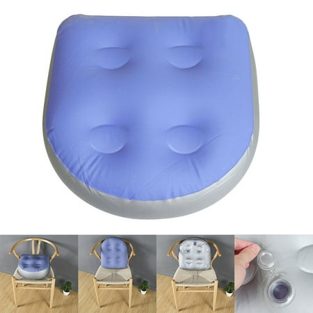 UKAP Inflatable Seat Cushion Portable Chair Cushion Spa Booster Seat for Office Wheelchair Travel Cars Stadium Bleacher Office Seats Airplanes Sciatica Ideal for Daily Use Prolonged Sitting (Best Way To Sit With Sciatica)